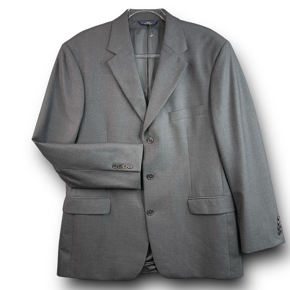 Brooks Brothers Mens Sports Coat 346 Stretch Size 43 Regular 3 Button